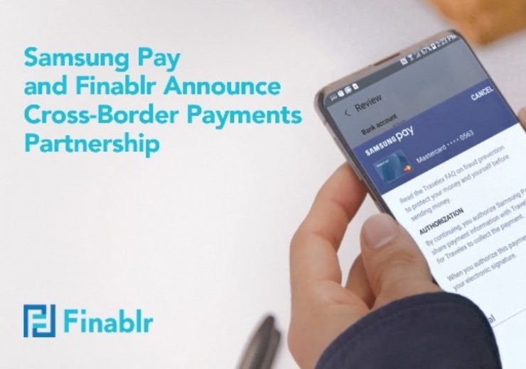 Samsung Pay and Finablr announce cross-border payments partnership