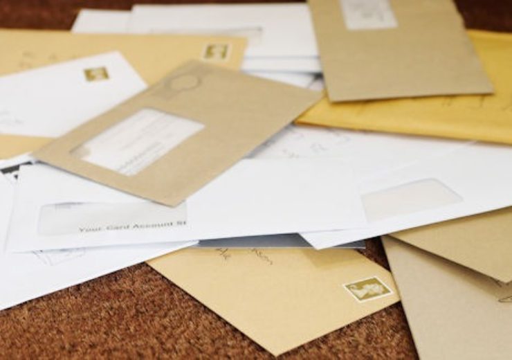 Pile Of Mail On Doormat
