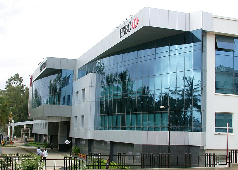 HSBC Data Processing Center in Bangalore, India. (Credit: PageImp/Wikipedia.)