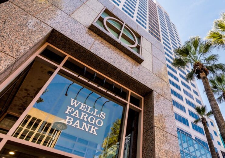 Wells Fargo Bank branch located in the Wells Fargo Center